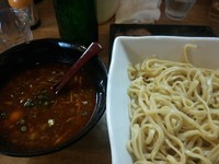 「カレーつけ麺＋ライス＋麦酒etc」@きのえやの写真