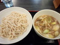 「肉ネギつけ汁うどん490円」@焼鳥日高 日暮里東口店の写真