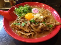 「肉玉そは ライス無料」@肉玉そば おとど 亀有店の写真