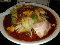 「辛たんめん（太麺） 730円」@たんめん本舗 ミヤビの写真