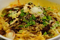 「汁なし担々麺（大盛）」@永吉の写真