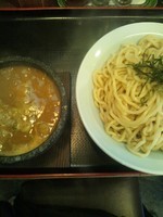 「丸和味噌つけ麺（中盛り・味玉トッピング）」@つけ麺 丸和 春田本店の写真