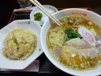 「チャーハン・ラーメンセット（950円）」@チャイナ六国の写真
