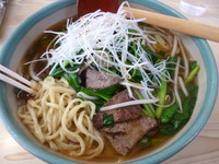 「レバニララーメン（700円）」@大宝の写真