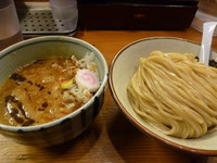「辛つけ麺」@銀座 朧月の写真