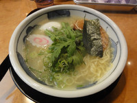 「わさびしお」@月光仮面ラーメンの写真