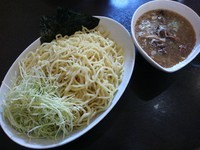 「豚つけ麺　（大盛り：無料・大吉５００ｇ）」@ラッキー食堂まとや 千曲店の写真