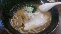 「ラーメン（650円）＋海苔（100円）＋ライス（0円）」@てっかの写真
