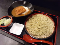 「〖特別価格〗ミニかつカレーセット490円」@つぼみ家 神田東口店の写真