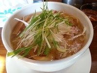 「塩ラーメン（６５０円）太麺中盛り」@麺家 彩華 池上店の写真