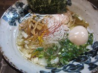 「限定　鶏支那そば（７００円）＋味玉」@特級鶏蕎麦 龍介の写真