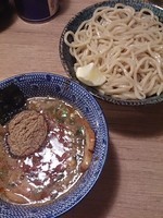 「辛醤つけ麺」@伊予源氏車の写真