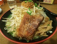 「コッテリ塩らぁめん （140129）」@らあめん一撃 松戸駅前店の写真