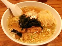 「わんたんめん 700円」@つけめん TETSU 所沢店の写真