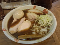 「濃厚煮干しそば 半ﾁｬｰｼｭｰ 味玉」@麺処 慶の写真