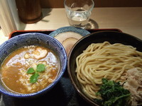 「鶴嶺峰つけ麺幕内＋眠りチャーシュー２枚　７５０円＋１５０円」@らー麺土俵 鶴嶺峰の写真