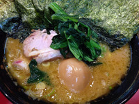 「ラーメン味玉」@家系総本山 ラーメン吉村家の写真