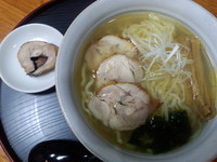 「特製塩ラーメン(７５０円)」@奥州白河ラーメン ○政の写真