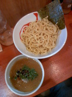 「つけ麺（中盛）７３０円」@つけ麺処 なるとの写真