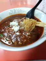 「ジャージャータンメン（細麺）750円」@甚太鼓の写真