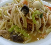 「皿うどん」@長崎ちゃんぽん リンガーハット 町田鶴川店の写真