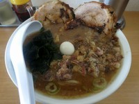 「バラチャーシュー ８００円 ※特濃・カス」@らぁめん廣の写真