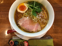 「煮干らぁ麺＋半味玉」@麺や維新の写真