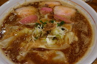 「スパイシー味噌中華そば＋ワンタン」@麺屋KABOちゃんの写真