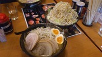 「豚次郎冠者らーめん(野菜大盛りニンニク抜き)」@らーめん次郎冠者の写真