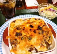 「焼きチーズカレー(800円)」@ポワッソンブランの写真