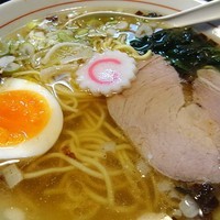 「塩ソバ　650円」@新町立麺食堂 スタンダップの写真
