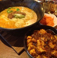 「Cセット（￥950）」@担々麺 錦城 住吉店の写真