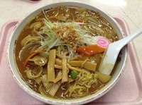 「スープカレーめん セット （ミニサラダ、半ライス）」@ラーメン 永＆永の写真