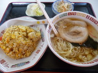 「【ランチ】チャーハン・支那そば(600円)」@香蘭の写真