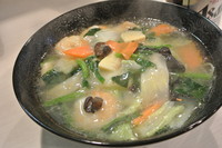 「海老あんかけラーメン（９００円）」@チャイニーズダイニングえんの写真