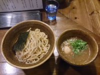 「味玉入り煮干しじめつけ麺（並）」@ベジポタつけ麺 えん寺の写真