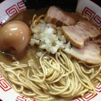 「【２/２昼限定】小鯵ソバ＋味玉」@中華ソバ 伊吹の写真