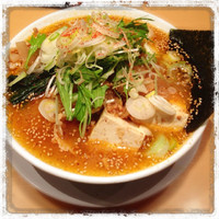 「「寒い日はあったけぇ豚汁が食いたくなるんだよなぁ麺」　780円」@生姜醤油専門 我武者羅 幡ヶ谷本店の写真