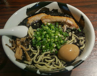 「武骨ら～麺 黒　1000円」@麺屋武蔵 武骨の写真