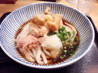 「かしわ天ぶっかけ（冷）580円」@讃岐ぶっかけやの写真