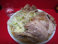 「小豚+味噌Ⅱ（2月限定）　（ヤサイニンニク生姜）」@ラーメン二郎 西台駅前店の写真