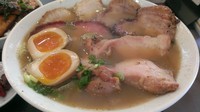 「4種盛りチャーシュー味玉らーめん」@Garew-こだわり焼豚の店-の写真