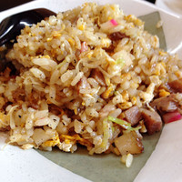 「半チャーハンセット　300円」@手打ちラーメン 月ヶ瀬支店の写真