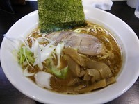 「和風味噌らーめん（並）650円＋半ライス100円」@味噌麺 伝堂の写真