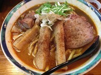 「えび辛まるひらぁめん【1000円】」@らぁめん 葉月の写真