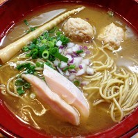 「【限定 夜10食】蟹だし鶏そば」@博多らーめん バリ龍の写真