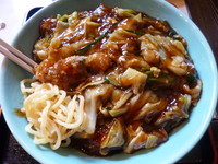 「すたみな冷し大盛（780円）」@すたみならーめん えむずの写真