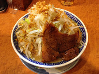 「しおそば 野菜増し」@雷神 角ふじの写真