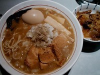 「【限定】濃厚にぼし蕎麦 ￥750 他」@中華蕎麦 瑞山（ZUIZAN）の写真