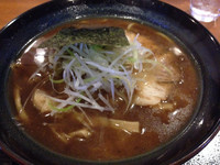 「中華そば 太麺 680円」@くりの木 加須店の写真